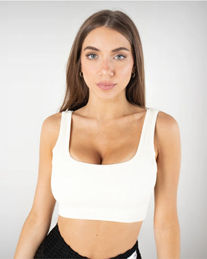 Daisy Ripped Top